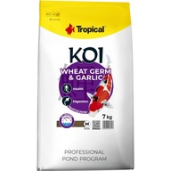 Potravinové granule Tropical Spring pre kapry KOI s cesnakom Veľkosť M 7kg