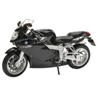 MOTOR WELLY 1:18 BMW K1200 S ČIERNA