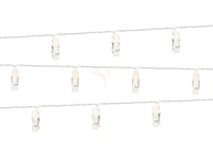 LED svietidlá 1,4 m - bezfarebné Clips - PartyDeco