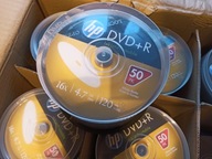 HP DVD+R x16 potlačiteľná tortová krabička 50ks...