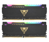 Patriot DDR4 Viper RGB LED pamäť 32GB/3200(2*16GB