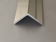 Hliníkový vlnitý uholník 40x40x3,5mm, dĺžka 100cm