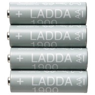 IKEA LADDA dobíjacie batérie AA 1900mAh 1,2V NiMH 4ks