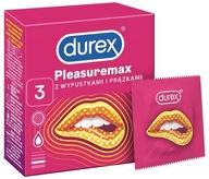 DUREX PLEASUREMAX 3 REBROVANÉ KONDÓMY