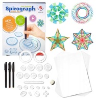 SADA KRESLENIA KREATÍVNYCH VZOROV SPIROGRAPH