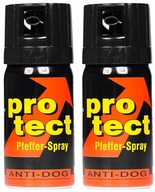 2 x PAPRIDOVÝ SPREJ PRE PSOV 40ml KKS ProTect Anti-Dog