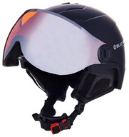 Lyžiarska prilba Blizzard DOUBLE VISOR 220101 čierna 60-63 cm