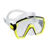 Potápačská maska ​​TUSA žlto-bezfarebná OS