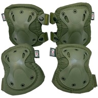 JB Tacticals chrániče kolien a lakťov - Olive Green