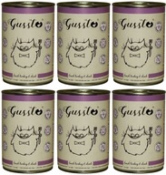 Gussto Cat Fresh Turkey & Duck 6 x 400 g