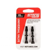 Stan's NoTubes UNIVERSAL VALVE 35 ventilov čierny