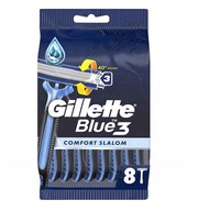 Holiace strojčeky Gillette Comfort Slalom 8 ks