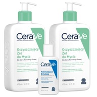 CeraVe Cleansing Set prací gél x2 darček