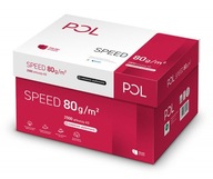 KOPÍROVACÍ PAPIER POLSPEED A4 80G BIELY 2500 listov kartón