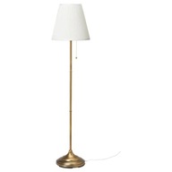 IKEA ARSTID Stojacia lampa biela mosadz