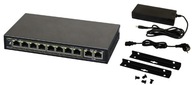 Pulsar PoE switch pre monitoring S108-90W - 8x PoE, 2x Uplink