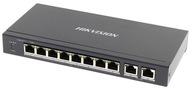 Hikvision DS-3E0310P-E/M 10-portový PoE switch