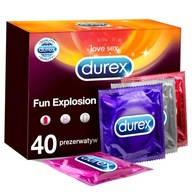 Sada kondómov Durex Fun Explosion 40 kusov