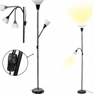 OBÝVAČKA PODLAHOVÁ NOČNÁ STOJANÁ NOČNÁ LAMPA NA ČÍTANIE 2v1 Platinet 25W 60W