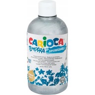 TEMPERA školská farba 500ml strieborná 170-2714 CARIOCA