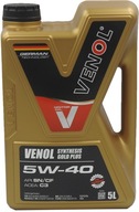 VENOL 5W40 5L SYNTETICKÝ olej