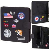 Multifunkčná aktovka Coolpack Mate Badges Black 8