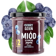 Medová smotana s čučoriedkami a čučoriedkami 375g