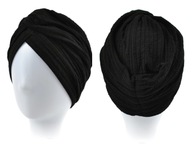 Chemoterapeutický turban čiapka RIGA J66 BLACK