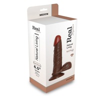 Vibrátor-REALISTICKÝ VIBRATOR REAL RAPTURE BROWN 6.