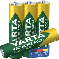 Nabíjacie batérie VARTA R3 AAA 1000 mAh 4 ks.