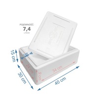 Thermobox 7,4L Nádoba z polystyrénu THERMO CHLADNIČKA