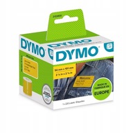 DYMO LW štítky žlté 54x101mm 2133400 99014