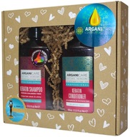 Sada šampón + kondicionér s keratínom (2 x 400 ml) ARGANICARE