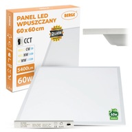 LED STROPNÝ panel Zápustný 60W CCT 60x60cm