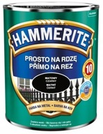 Farba na hrdzu Hammerite MAT BLACK 2,5L