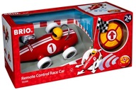 BRIO DIAĽKOVO OVLÁDANÉ ČERVENÉ RC ZÁVODNÉ AUTO 2,4 GHz 30388