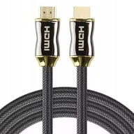 KÁBEL HDMI 2.0 4K 3D UHD 5m MEDENÝ 48 bit