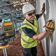 DEWALT OKULIARE NA ČÍTANIE S LASEROVÝM LÚČOM ZELENÉ DE0714G-XJ