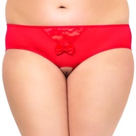 DÁMSKE NOHAVIČKY OTVORENÉ SOFT LINE 2466, VEĽKOSŤ XXXL