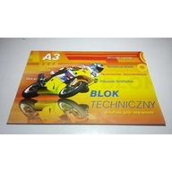 Technický blok A3 10k 250g LINE