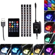 OSVETLENIE RGB LED PÁS 48 LED DO AUTO