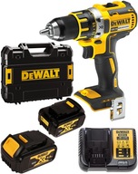 BL skrutkovač 18V 60Nm 2x4Ah DeWALT DCD790M2 TSTAK