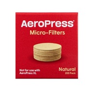 AEROPRESS: papierové filtre 200 ks | PRIRODZENÝ