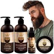 DARČEK PRE fúzatého muža By My Beard SET Kondicionér Olejový šampón na styling