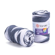 Yarnart Twisted Macrame 3mm VR ombre struna 910