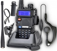 BAOFENG UV-5R KRÁTKOLVLNÝ RÁDIO TELEFÓN WALKIE TALKIE ASG