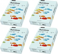 Papier do tlačiarne Rainbow A4 80g svetlomodrý x4