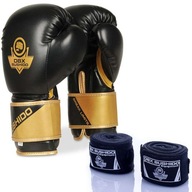 SADA SPARINGOVÝCH Tréningových RUKAVICE NA TAŠKE BUSHIDO BOXING WRAPS