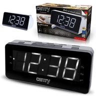 LED rádiobudík Rádio FM/AM 20 staníc Funkcia spánku Snooze Camry