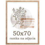 Rám 50x70 fotorámčeky hnedý fotorámik B2